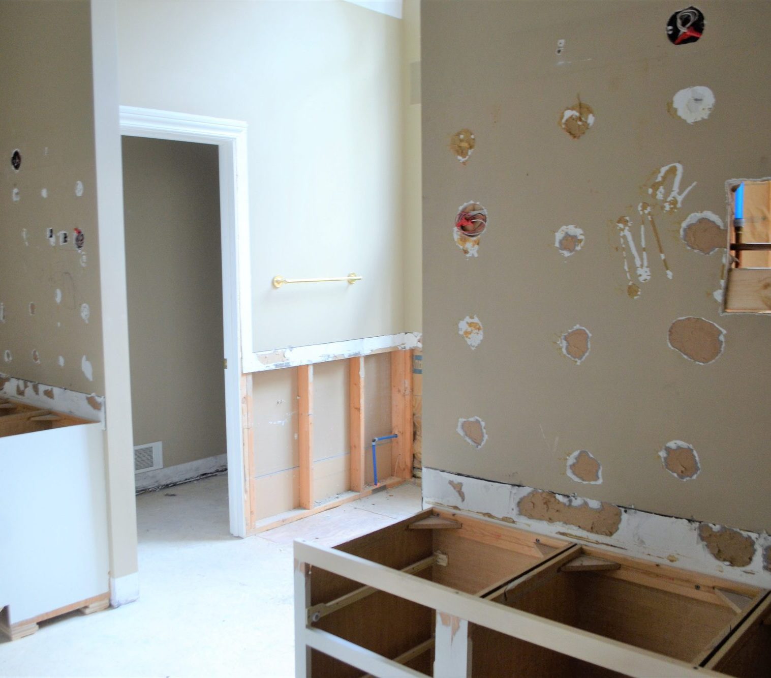 Home improvement and renovation of bathroom